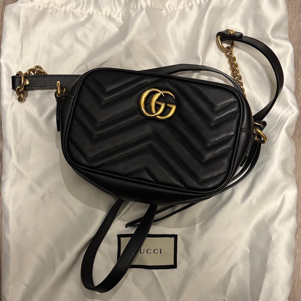 GG Marmont mini camera bag